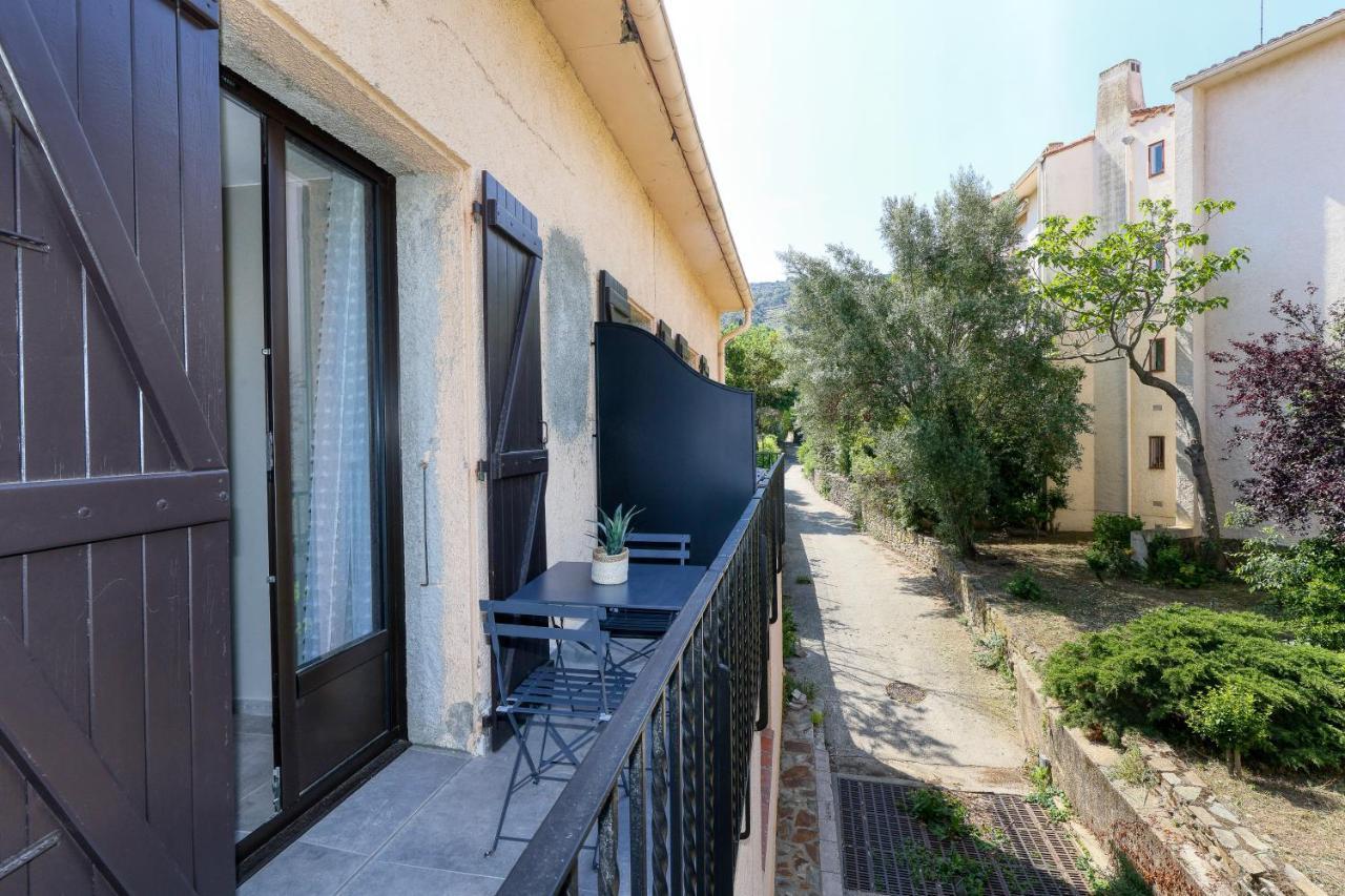 Ravissant T2 Bord De Garage Prive Classe 3 Etoiles Appartement Collioure